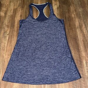 Lululemon‎ Cool Racerback tank top heathered blue no size see measurements (6??)